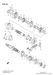 Gear,2nd driven lt-r (24351-45G00-000)