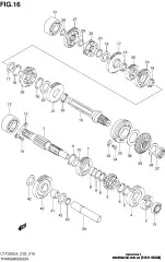 Gear, 5th drive (nt (24251-05G00-000)
