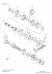 Gear,kick starter rm (26260-10H00-000)