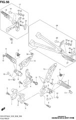 Guard,fr footrest gs (43571-47H00-000)