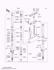 GUIDE,FORK,RH KX125-M2 (130700027)