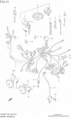 Harness,wiring vz800 (36610-48E22-000)