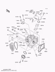 Головка-COMP-циліндр KLX110-A2 (110081431)