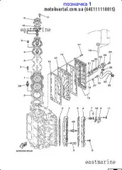 Головка блока цилиндров 200, 225 (64E-11111-00-1S)