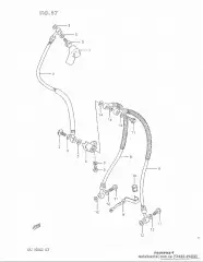 Hose,fr brake (59480-49400-000)