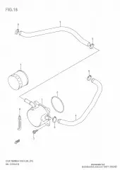 Hose,oil cooler wate (16471-30G00-000)