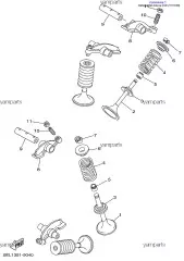 Клапан Впускной :: VALVE, INTAKE (2J2-12111-01-00)