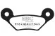 Колодки гальмівні дискові EBC FA609R