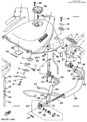 Кран Топливный в Сборе :: FUEL COCK ASSY (3LN-24500-00-00)