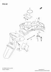 Lock set,seat dr125s (95700-42820-000)
