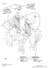 Louver,radiator rm25 (17831-37F00-000)