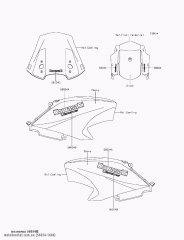MARK,SIDE COWL.,VERSYS KLE650E (560541684)