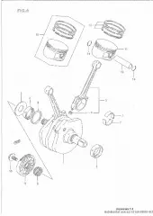 Metal,crank pin (12164-38B01-0C0)