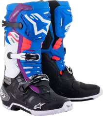 Мотоботи Alpinestars Tech 10 Supervented, Чорний/Синій/Білий, 11