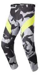 Мотоштани Alpinestars Racer Tactical S23, Сірий/Жовтий, 38