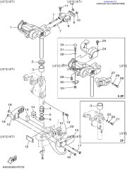 Подушка двигателя, нижняя, передняя (6AH-44557-00-00)