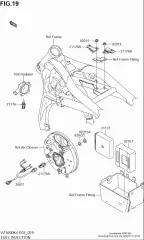 Nut vz1600 (K9201-51395-000)