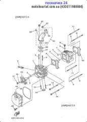 Кольцо уплотнительное (43D-E119B-00-00)