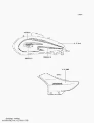 PATTERN,FUEL TANK,LWR,LH BN125 (560661298)