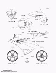 PATTERN,SIDE COWL.,LH ZX600RBF (560690870)