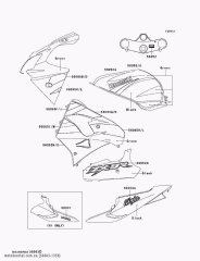 PATTERN,UPP COWLING,U ZX900-F1 (560651350)