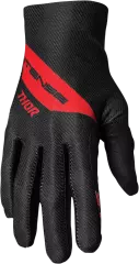 Моторукавички THOR Intense Dart, Чорний/Червоний, XXL