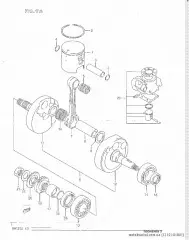Pin, piston (12151-01B41-000)