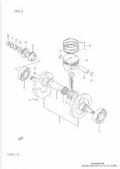 Pin, piston sf (12151-25C00-000)