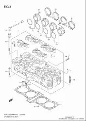 Pipe, cylinder head (11131-18H00-000)