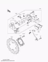 Поршень-суппорт ZX1000JBF (430480018)