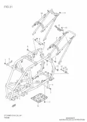 Plate, mount lt-z400 (41990-07G00-000)