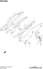Plate,rear frame vz1 (42651-40H00-000)