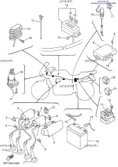 Предохранитель 20A :: FUSE (20A) (2GV-82151-00-00)