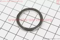 Прокладка глушника Yamaha JOG/GEAR 4-т/SA36J (сірий азбест) 32-33mm, (Тайвань)