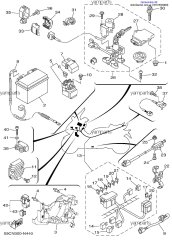 Реле електричне в зборі 12V (1ST-00) (1ST-81950-00-00)