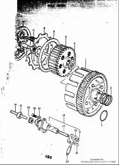 Rod,clutch push (23111-12000-000)
