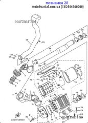 Уплотнение (1XD-E4476-00-00)