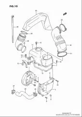 Seal,cyl cooling cow (17140-40B00-000)