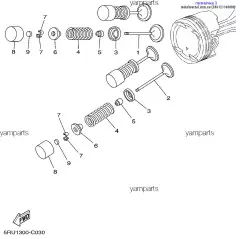 Основание пружины (5RU-12116-00-00)