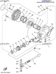Шайба регулировочная (0.15 мм) (4XE-E7537-15-00)