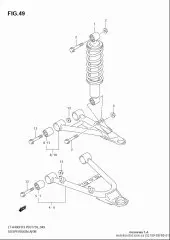 Shockabsorber lt-a40 (52100-38FB0-019)