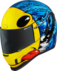 Шолом ICON Airform Brozak, Синій/Жовтий, XL