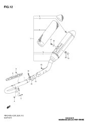 Silencer, muf rm-z45 (14351-28H60-000)