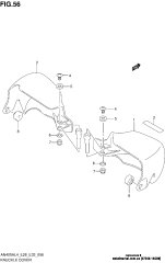 Spacer,knuckle cover (57346-14G00-000)
