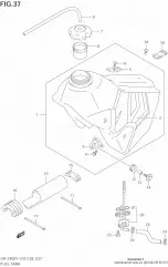Tank, fuel dr-z400/y (44100-29F30-25Y)