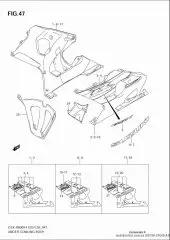 Tape set gsx-r600/k4 (68190-29G00-ATM)