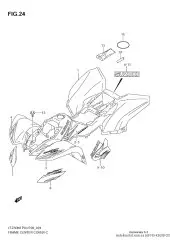Tape,frame cover ctr (68145-43G00-CET)