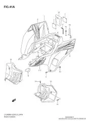 Tape,rear fender lt- (68175-33HA0-GVM)