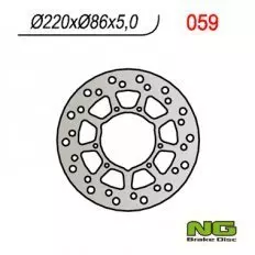 Диск гальмівний NG 059