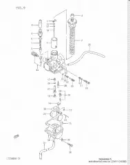 Valve,starter sf lt (13411-24500-000)